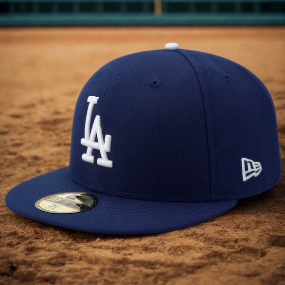 Los Angeles Dodgers New Era Authentic Collection On Field 59FIFTY Sz. 7 3/4 - Picture 1 of 7